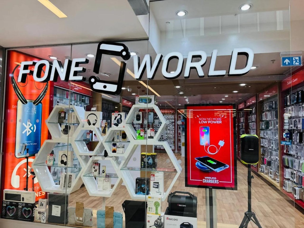 Fone World Camberley storefront