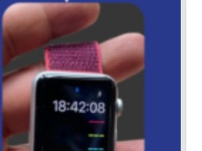Apple Watch with new screen after repair
